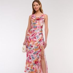 Abercrombie & Fitch Multicolor Floral Maxi Dress